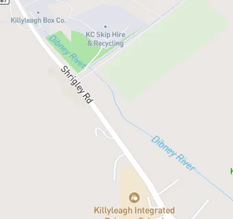 map for KILLYLEAGH PRIMARY SCHOOL