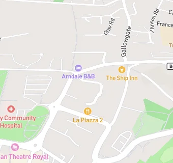 map for Greyfriars Restaurant