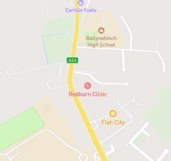 map for REDBURN CLINIC