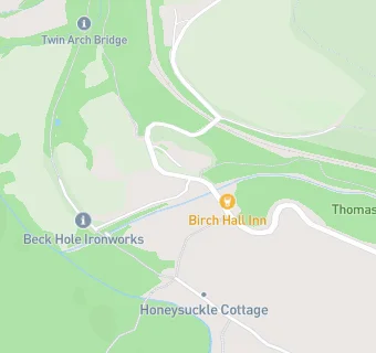 map for Birch Hall Inn