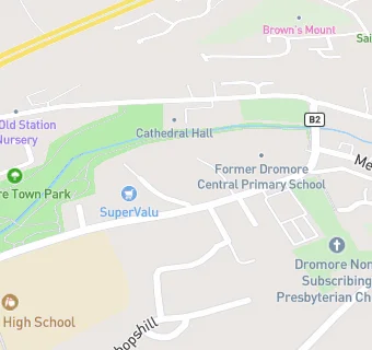 map for Supervalu Dromore