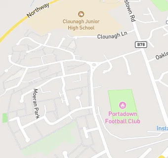 map for Rectory Rangers Social Club