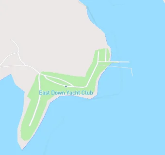 map for EAST DOWN YACHT CLUB