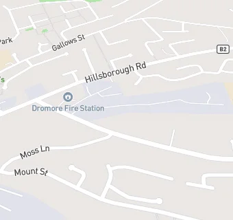 map for DROMORE CENTRAL PRIMARY SCHOOL KITCHEN