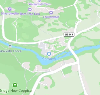 map for Chesters by the River