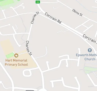 map for HART MEMORIAL PRIMARY SCHOOL