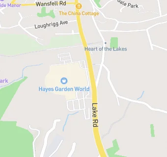 map for Hayes Garden World