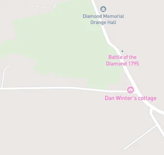 map for DAN WINTER'S HOUSE