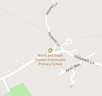 map for North and South Cowton Community Primary School