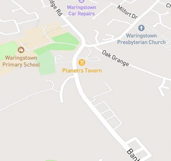 map for WARINGSTOWN PRIMARY SCHOOL