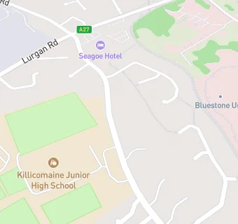 map for KILLICOMAINE JUNIOR HIGH SCHOOL