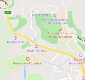 map for Ambleside Health Centre