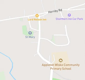 map for Appleton Wiske Community Primary School