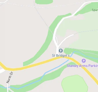 map for Stanley Arms Hotel