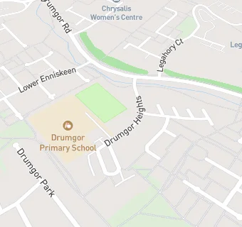 map for Drumgor Pre-school Playgroup