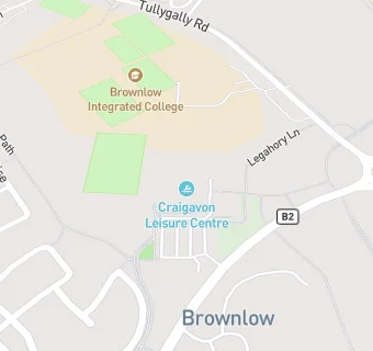 map for BROWNLOW COMMUNITY HUB