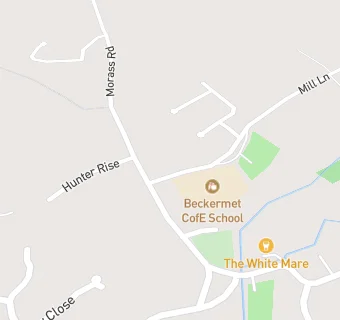 map for Beckermet C Of E School