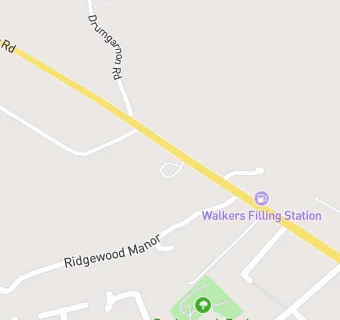 map for HILLVIEW SERVICE STATION