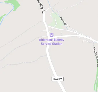 map for Nateby Service Station Shop