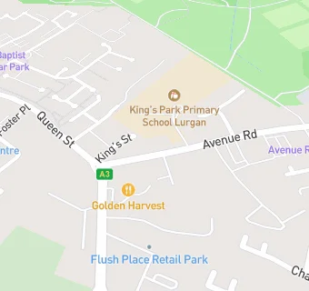 map for KINGS PARK PRIMARY SCHOOL