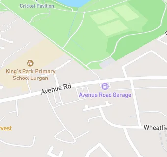 map for PARKGATE SERVICE STATION