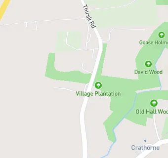 map for Crathorne Arms