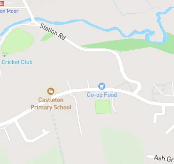 map for Castleton Primary School