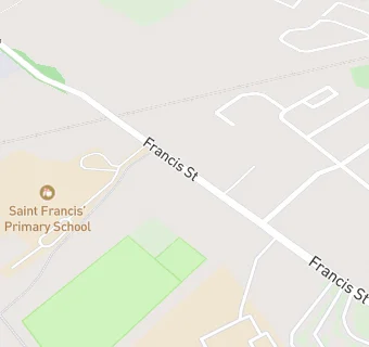 map for FRANCIS STREET SERVICE STATION