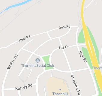 map for Thornhill Post Office