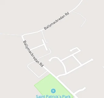 map for ST PATRICKS PRIMARY SCHOOL