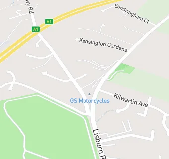 map for Centra Culcavy