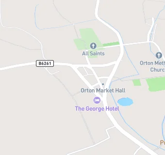 map for Shap Medical Practice, Orton Branch Surgery