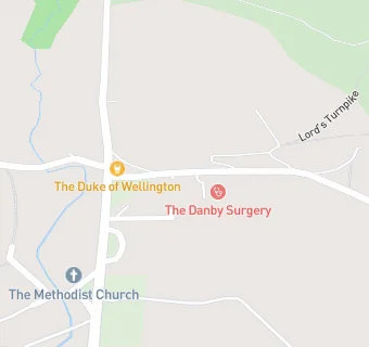 map for Danby Surgery 