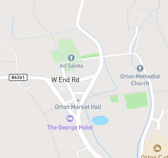 map for Orton Scar Cafe