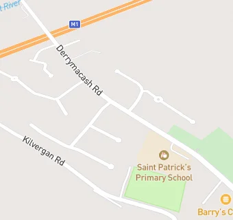 map for ST PATRICKS AGHACOMMON PRIMARY SCHOOL