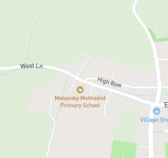 map for Melsonby Methodist Primary School