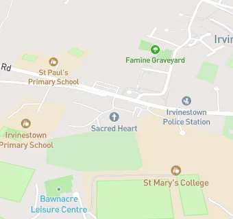 map for St Mary's College