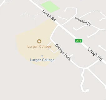 map for LURGAN COLLEGE