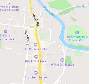 map for Halls Newsagents