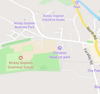 map for Kirkby Stephen Grammar School