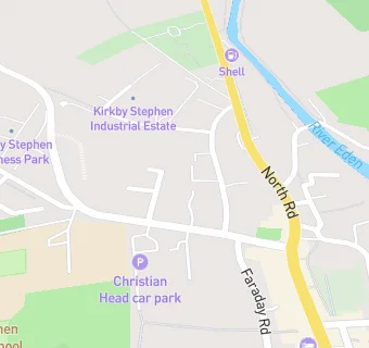 map for Kirkby Stephen Youth Centre