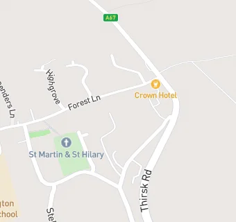 map for Crown Hotel