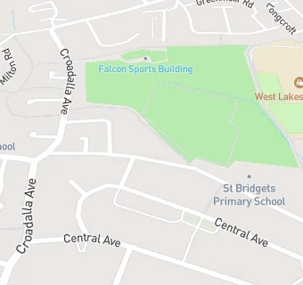 map for St Bridget's Catholic Primary School