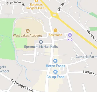 map for Westcroft House Surgery