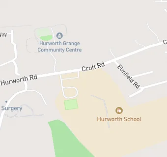 map for Hurworth School Catering