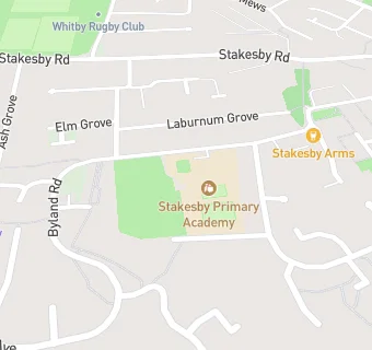 map for Stakesby Community Primary School