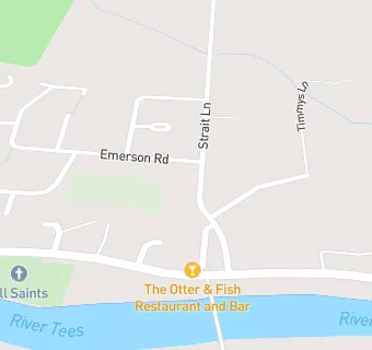 map for The Otter And Fish