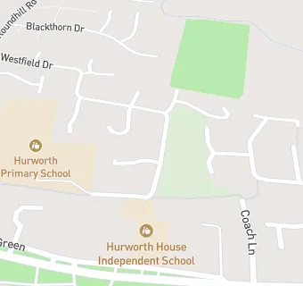 map for Hurworth Primary School Academy