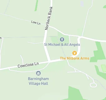 map for The Milbank Arms