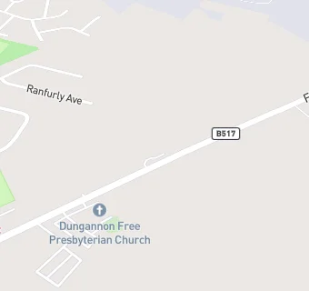 map for DUNGANNON SWIFTS FOOTBALL CLUB